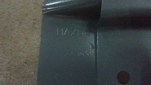 คานเหล็กหัวคัทซี MAZDA2 ของแท้ใหม่ คานเหล็กหัวคัทซี MAZDA2 ของแท้ใหม่