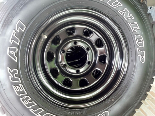 ล้อลาย rock crawler 51 ขอบ 15 พร้อมยาง dunlop grandtrek at1 31 นิ้ว