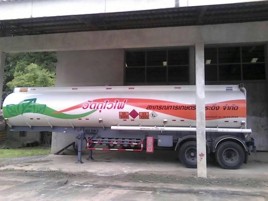ขาย กึ่งพ่วง2เพลา บรรทุกแท้งค์น้ำมัน30,000ลิตร
