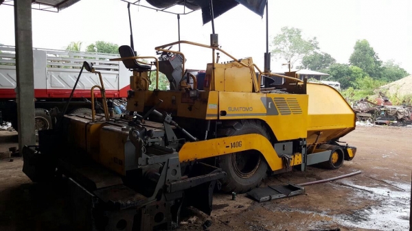 ขายรถปูยาง SUMITOMO HA60W เอกสารเล่มทะเบียนครบ รถใช้งานได้ดี ราคาต่อรองได้ครับ