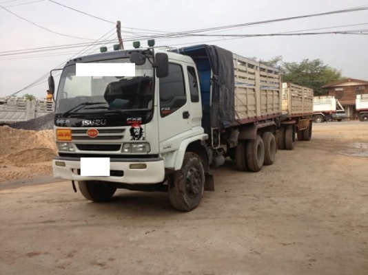 ขายรถ10ล้อแม่+ลูกISUZU  DECA  320 UERO 2ดั้มเสรีชัยรถพร้อมใช้วิ่งงานตลอดจากชัยภูมิไปกทม.ขอดูระหว่างทางได้เลย