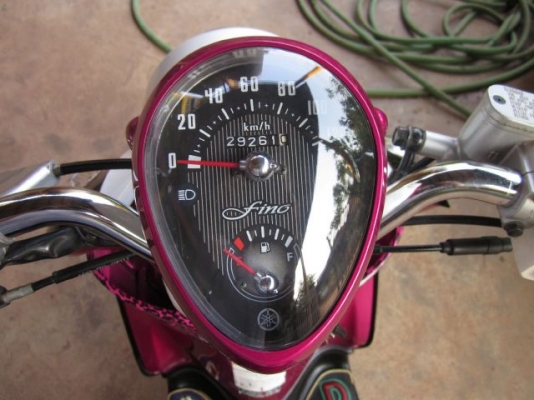 (ขายแล้วคุณธนาพรกำแพงเพชรรับไปดูแลต่อ) Yamaha Fino ปี 53 เดิมๆ ทั้งคัน พร้อมใช้ 18,900