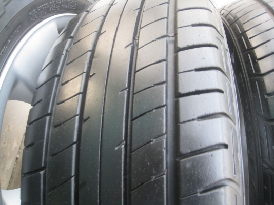 ขายล้อแม็กเดิม Toyota vios 15"x5.5" 4รู100 et45 +ยางปี 11 (081-3747940)