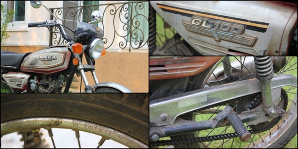 Honda gl100 original model ทะเบียนเต็มไม่ขาดต่อ พร้อมโอน