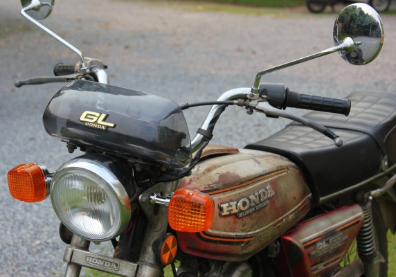 Honda gl100 original model ทะเบียนเต็มไม่ขาดต่อ พร้อมโอน