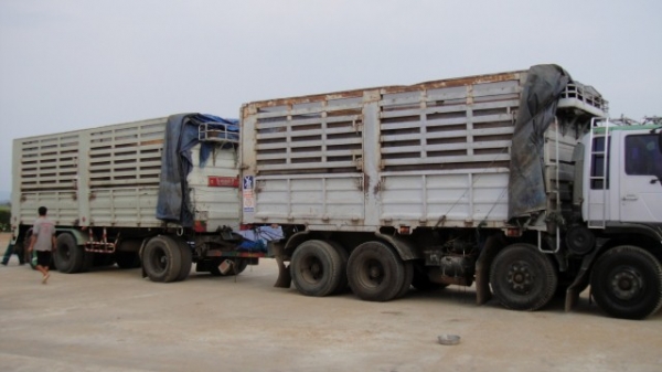 ขายรถบรรทุกพ่วง 24 ล้อ Hino 2K สภาพพร้อมใช้  ขอแก้ไข ขายเฉพาะตัวแม่ 1.8 ล้าน