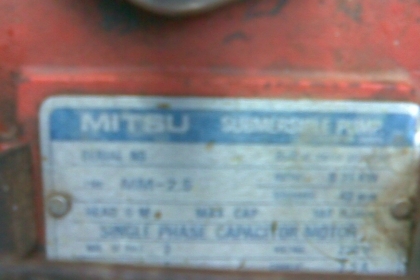 ปั้มน้ำไดโว่ล ของญี่ปุ่นครับใช้งานดีครับ