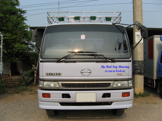 ขาย 6 ล้อ ฮีโน่สิงห์ไฮเทค 210 แรง ยาว 7.20 ม.พื้นกระบะบุเลสหนาทั้งลูก สภาพสวยกิ๊ป กว่า 90\% สนใจชมรถก่อนได้ครับ