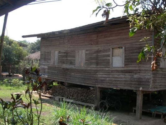 ขายบ้านไม้ทั้งหลัง 120000