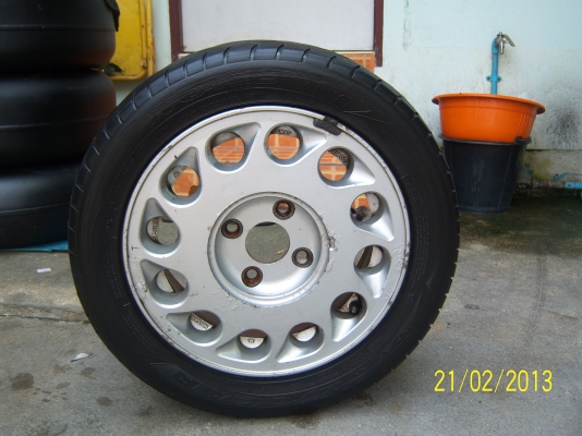 ล้ออะไหล่แม็กซ์พร้อมยาง ขอบ 15 - 4 รู 114