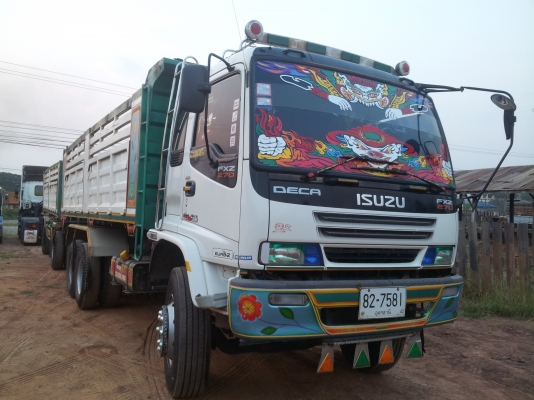 ต้องการขาย ISUZU 270Hp ดั๊ม แม่-ลูก ลูก2 เพลาสนใจโทร ชายโต 081-8569543