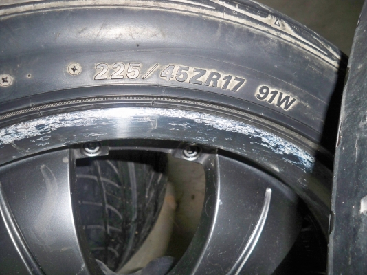 ล้อขอบ17พร้อมยาง