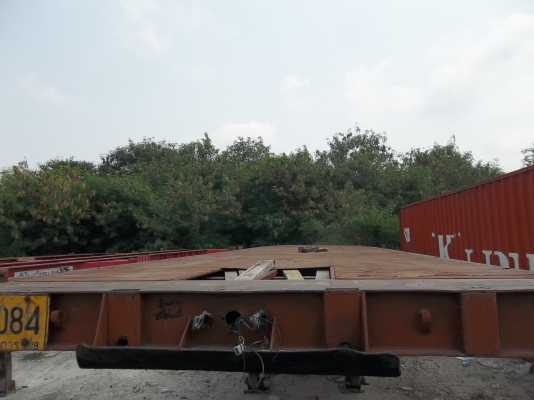 ขายด่วนหางพื้นเรียบ 12 เมตร 2 เพลาพื้นเหล็กสภาพพร้อมใช้