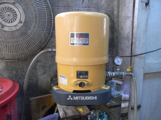 ขายปั้มน้ำ Mitsubishi 100W สภาพสวยพร้อมใช้ รับประกันคุณภาพ ดูประวัติการขายผมได้ครับ