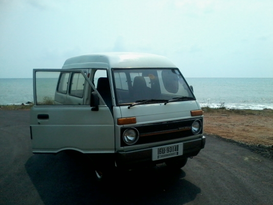 รถตู้เล็ก Daihatsu ประตูข้าง สไลด์ได้ 2 บาน &quot;ทะเบียนตู้นั่งแท้&quot; ป้ายขาว
