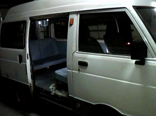 รถตู้เล็ก Daihatsu ประตูข้าง สไลด์ได้ 2 บาน &quot;ทะเบียนตู้นั่งแท้&quot; ป้ายขาว