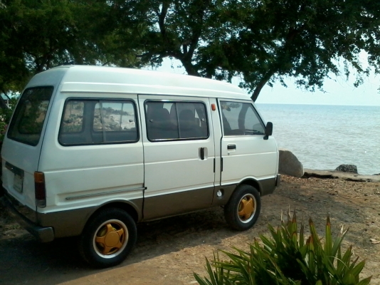 รถตู้เล็ก Daihatsu ประตูข้าง สไลด์ได้ 2 บาน &quot;ทะเบียนตู้นั่งแท้&quot; ป้ายขาว