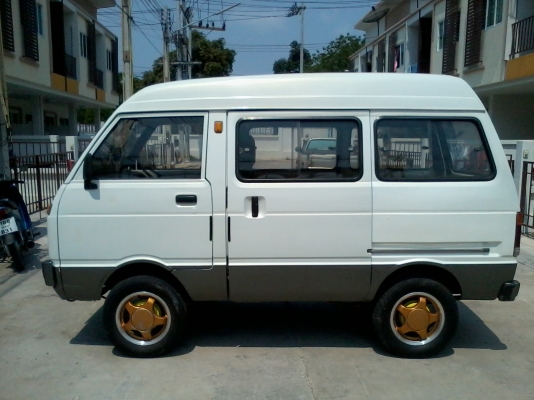 รถตู้เล็ก Daihatsu ประตูข้าง สไลด์ได้ 2 บาน &quot;ทะเบียนตู้นั่งแท้&quot; ป้ายขาว