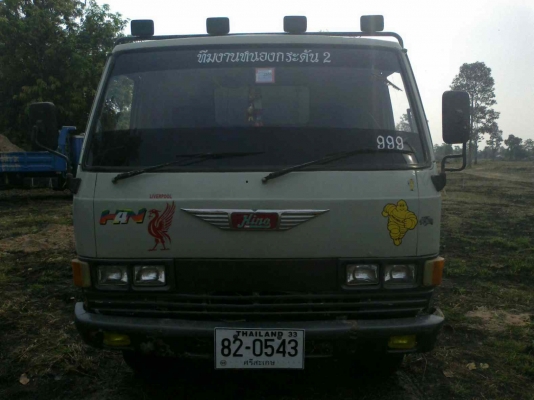 6ล้อดั้ม5คิว HINO FBเครื่องWO4D-120แรงม้า Fหน้าหลัง