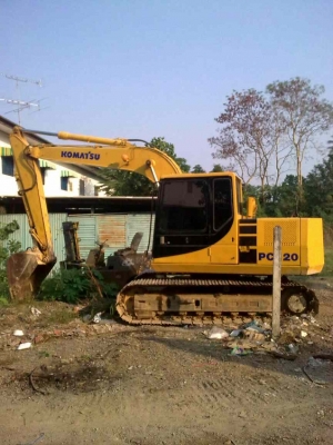 KOMATSU PC120-5 ไฟฟ้าครบ รถทำงานอยู่