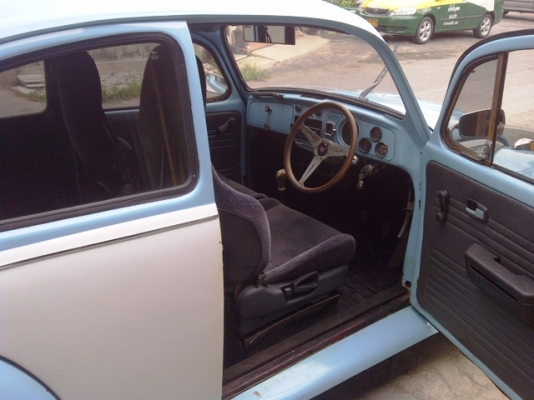 ขาย น้องเต่าฟ้าน่ารักๆvw ตาตั้ง ปี 72 เครื่อง ah 1,600 ไฟท้ายใหญ่ พร้อมขับ ถูกๆลดได้นะ