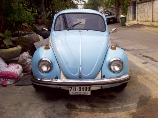 ขาย น้องเต่าฟ้าน่ารักๆvw ตาตั้ง ปี 72 เครื่อง ah 1,600 ไฟท้ายใหญ่ พร้อมขับ ถูกๆลดได้นะ