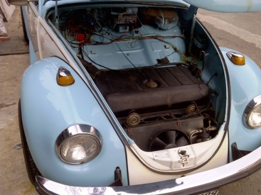 ขาย น้องเต่าฟ้าน่ารักๆvw ตาตั้ง ปี 72 เครื่อง ah 1,600 ไฟท้ายใหญ่ พร้อมขับ ถูกๆลดได้นะ