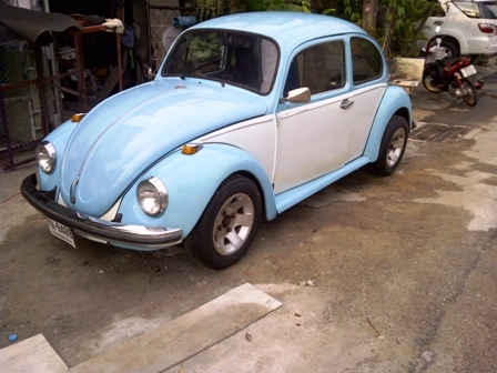 ขาย น้องเต่าฟ้าน่ารักๆvw ตาตั้ง ปี 72 เครื่อง ah 1,600 ไฟท้ายใหญ่ พร้อมขับ ถูกๆลดได้นะ