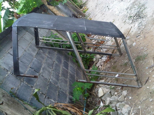 ขายหลังคาขาสแตนเลส รถกระป้อ s40 ลดเหลือ 2800