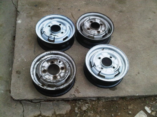 ขายล้อกระทะ s40 4ล้อ