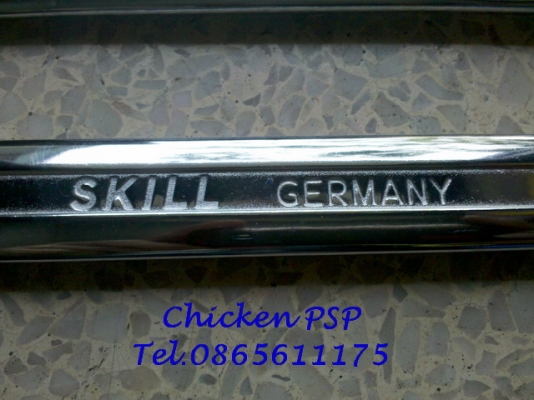 ชุดประแจแหวนข้างปากตาย SKILL - Germany 14 ตัว/ชุด ขนาดตั้งแต่ 8 - 24 mm. ชุดประแจแหวนข้างปากตาย SKILL - Germany 14 ตัว/ชุด ขนาดตั้งแต่ 8 - 24 mm.