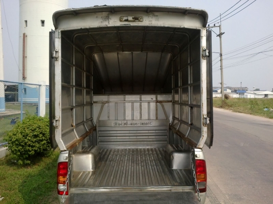 กะบะสแตนเลสใช้กับ VIGO ตอนเดียว