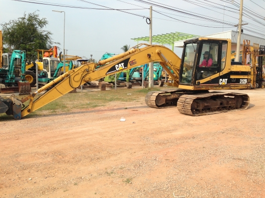 รถแบคโฮ CAT 312B