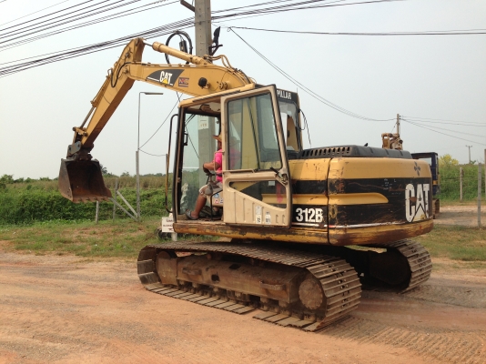 รถแบคโฮ CAT 312B