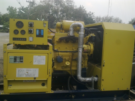 ขายเครื่องปั่นไฟ 40 KVA เครื่อง KOMUTSU DENYO