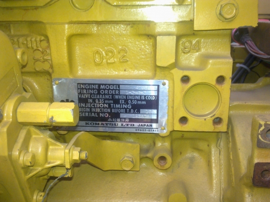 ขายเครื่องปั่นไฟ 40 KVA เครื่อง KOMUTSU DENYO