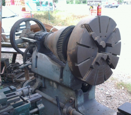 ขาย แท่นกลึงโหญ่ ยาว 5 เมตร หัวจับ 30 นิ้ว ราคาถูก นครปฐม