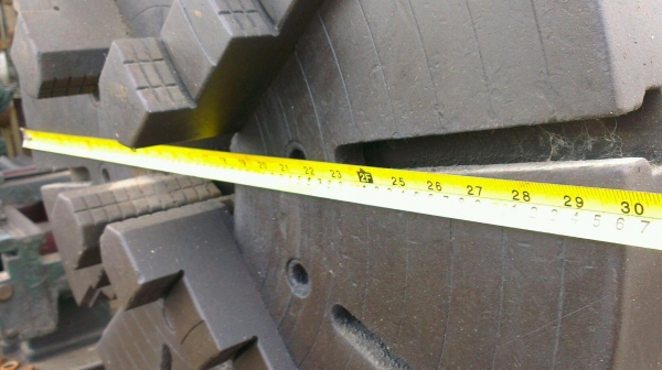 ขาย แท่นกลึงโหญ่ ยาว 5 เมตร หัวจับ 30 นิ้ว ราคาถูก นครปฐม