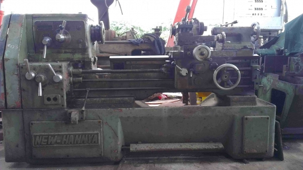 ขายแท่นกลึงญี่ปุ่น 6 ฟุต 3 เพลา มีเบรค นครปฐม 088-505-3424