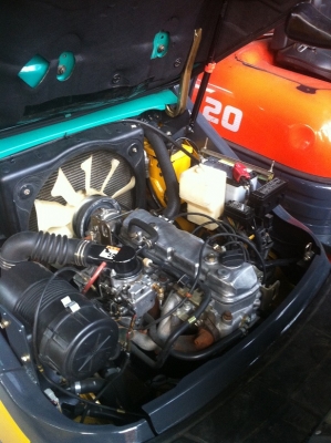 ขาย ฟอล์คลิฟท์ 1.5 ตัน  KOMATSU FG15LT-20  ปี 2007 รถมือ 2 นำเข้าจากญี่ปุ่น