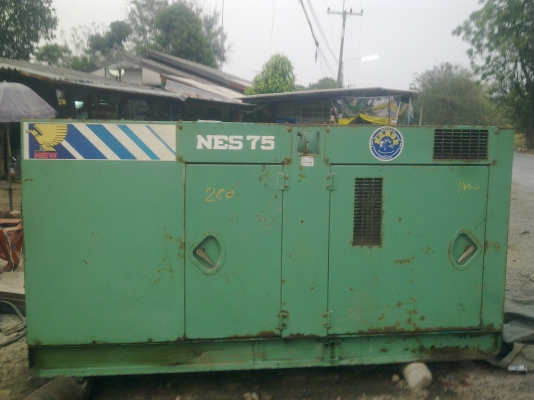ขายเครื่องปั่นไฟ 75 KVA EH700  NIPPON