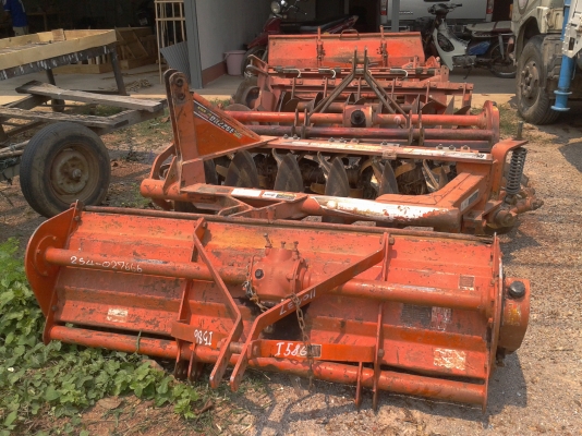 KUBOTA L4508  (45แรงม้า)พร้อมโรตารี่ปั่นดินของคูโบต้า