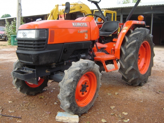 KUBOTA L4508  (45แรงม้า)พร้อมโรตารี่ปั่นดินของคูโบต้า