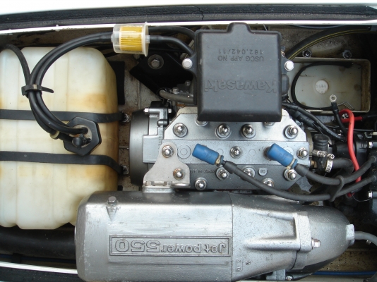 ขายเรือยืนkawasaki 550