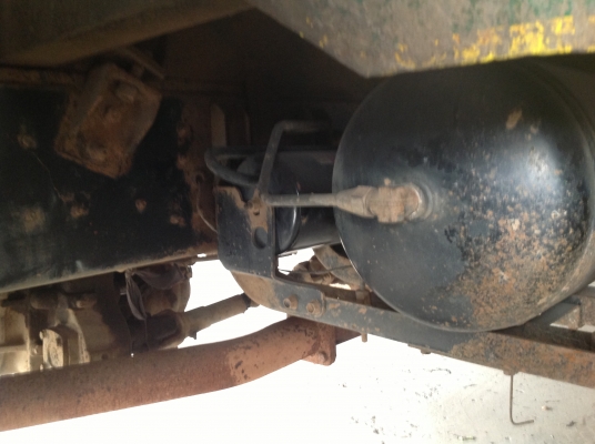 สิบล้อ Rocky 2 เพลา เทรเลอร์บรรทุกรถเกี่ยว 175 แรง