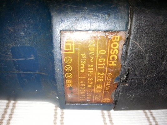 ขายสว่านไฟฟ้ายี่ห้อ BOSCHรุ่นGBH2SEเจาะปูนรุ่นเก่าพร้อมใช้ขายไม่แพง