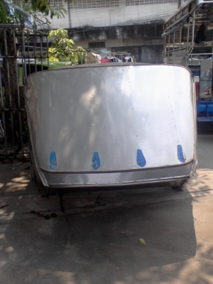 หลังคาสองเเถวสเตนเลส