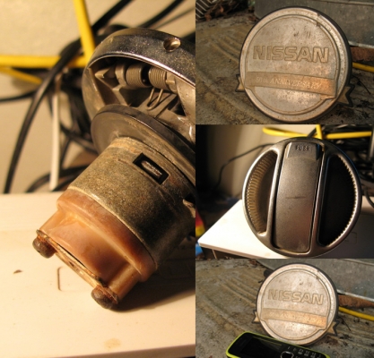 logo nissan 50 ปี เก่าญี่ปุ่น+ฝาถัง