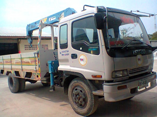 ขายรถ ISUZU DEGA 210 แรงติดเครน 3 ตันกะบะยาว 5 เมตรสวยพร้อมใช้ทะเบียนเต็ม