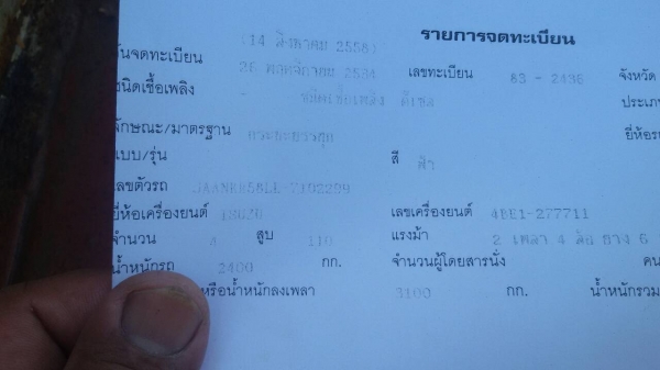 ขาย278000  NKR110รถห้างปี34